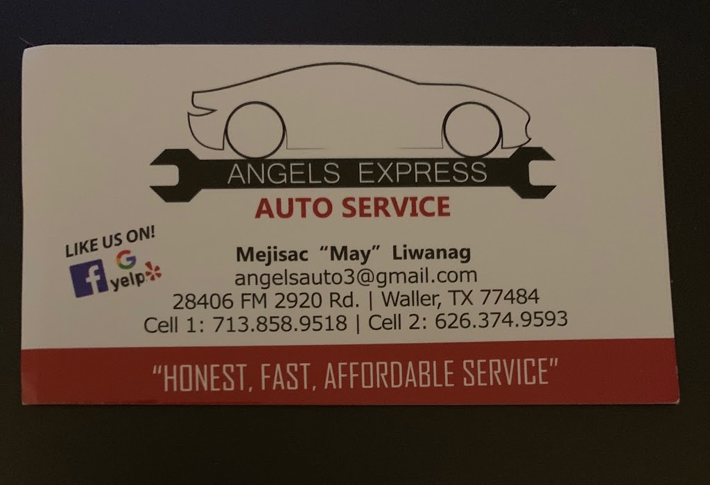 Angels Auto Center | 28406 Farm to Market 2920, Waller, TX 77484, USA | Phone: (281) 255-4771