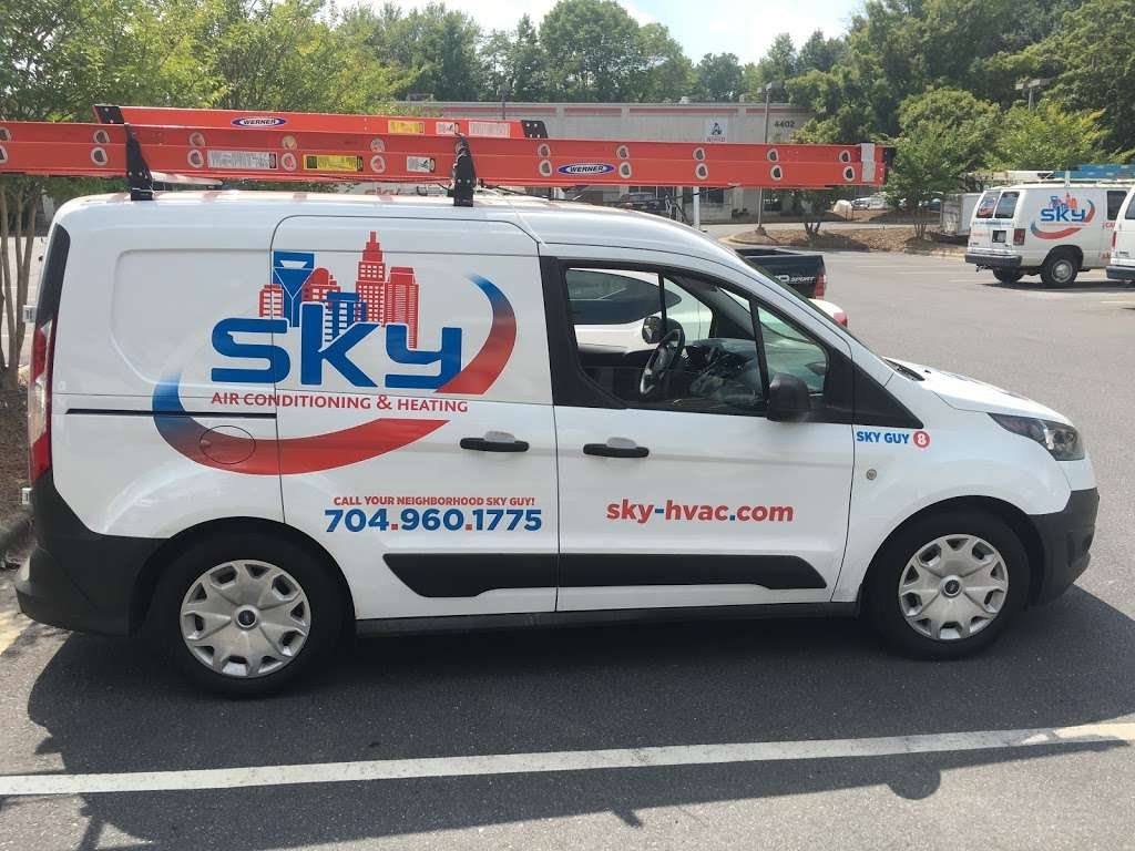 Sky HVAC | 4400 Stuart Andrew Blvd Suite L, Charlotte, NC 28217, USA | Phone: (704) 960-1775