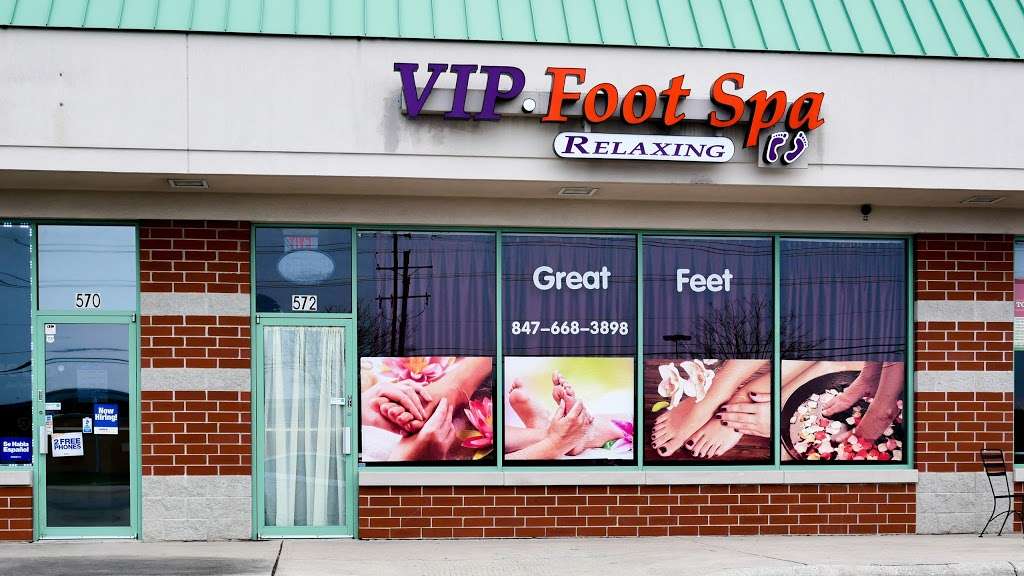 VIP Foot Spa | 572 E Oakton St, Des Plaines, IL 60018, USA | Phone: (847) 668-3898