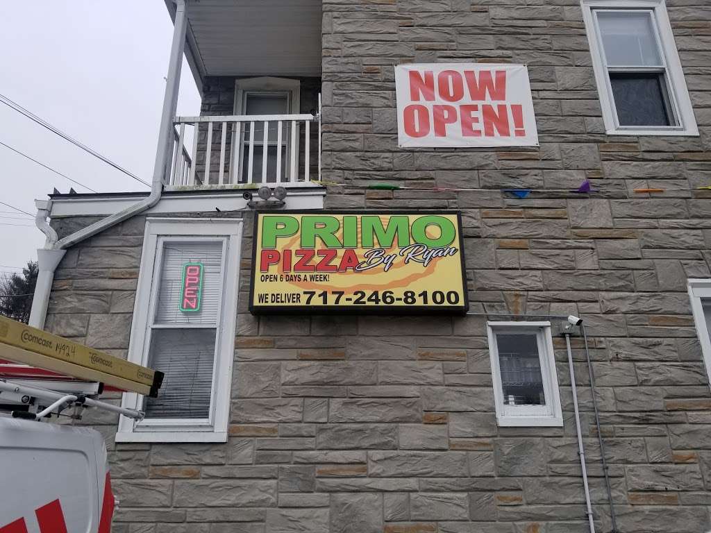 Primo Pizza By Ryan | 2 W Main St, Windsor, PA 17366 | Phone: (717) 246-8100