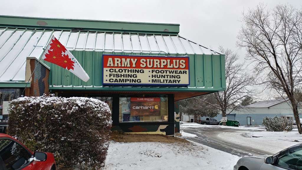 Army & Navy Surplus Store | 7560 N Pecos St, Denver, CO 80221 | Phone: (303) 426-0488