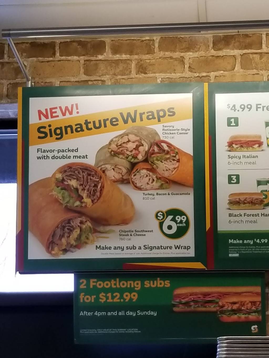 Subway | 28400 Cedar Park Blvd, Perrysburg, OH 43551, USA | Phone: (419) 661-2946