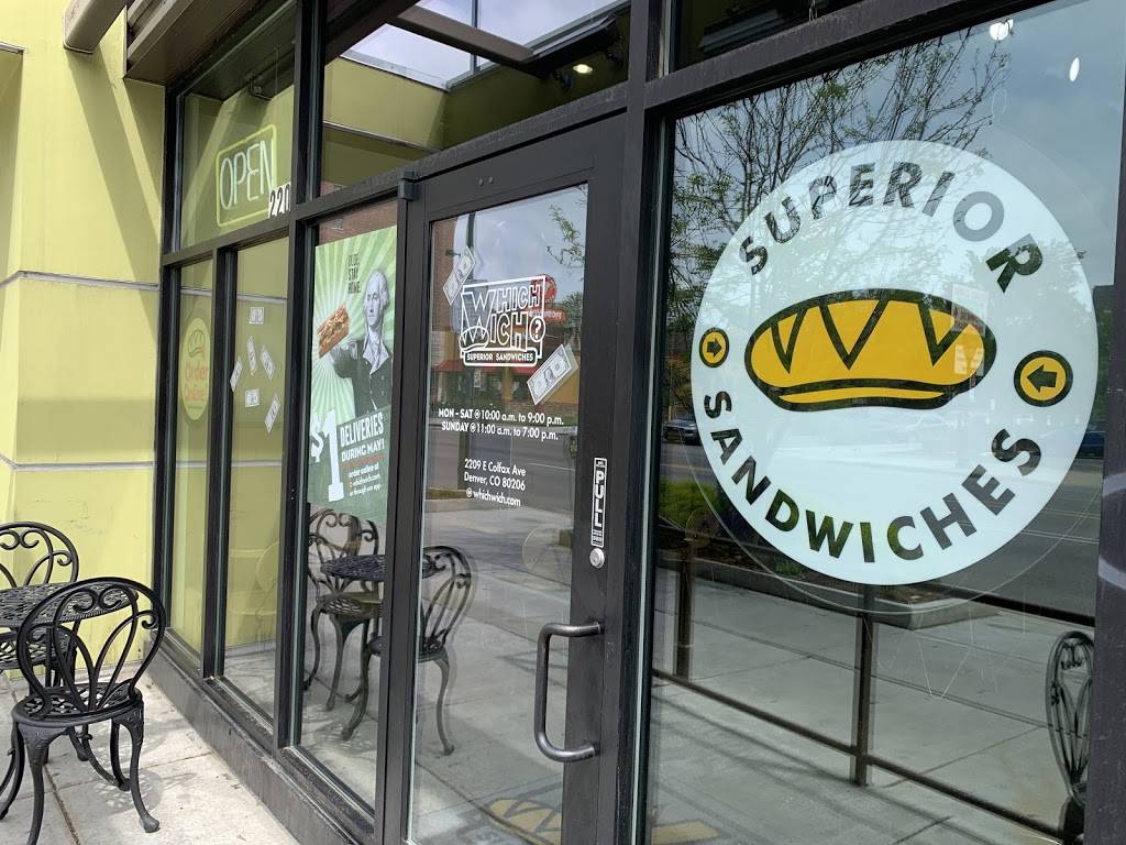 Which Wich Superior Sandwiches | 2209 E Colfax Ave, Denver, CO 80206, USA | Phone: (303) 355-5245