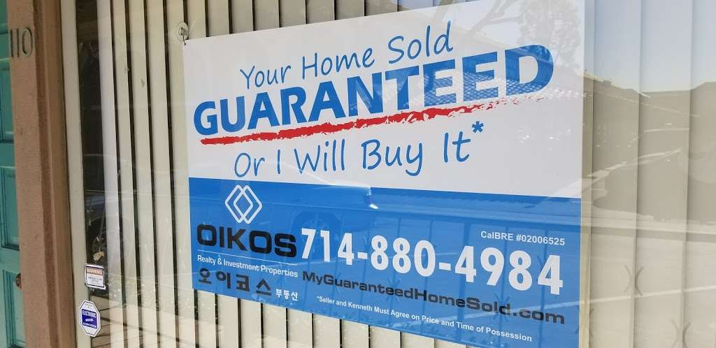 Oikos Realty & Investment Properties "Your Home Sold Guaranteed  | 431 N Brookhurst St Suite #110, Anaheim, CA 92801, USA | Phone: (714) 880-4984