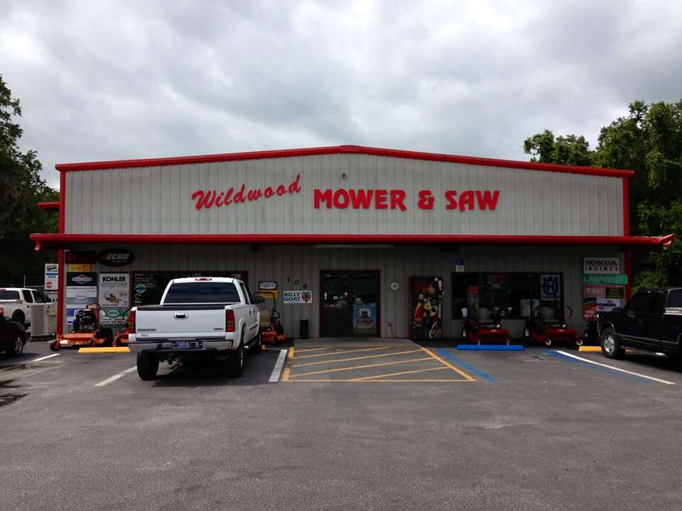 Wildwood Mower & Saw | 106 E Gulf Atlantic Hwy, Wildwood, FL 34785, USA | Phone: (352) 748-2305