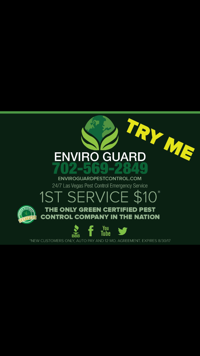 Enviro Guard Pest Control | 1611 Spring Gate Ln #370964, Las Vegas, NV 89134, USA | Phone: (702) 569-2849