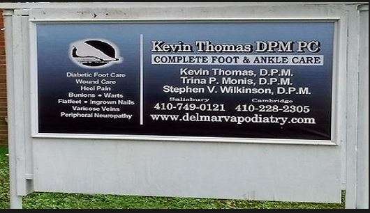 Thomas Podiatry & Associates | 300 Aurora St, Cambridge, MD 21613, USA | Phone: (410) 228-2305