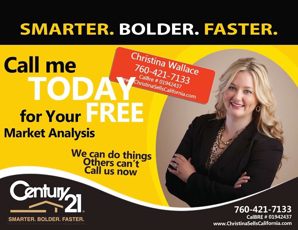 Christina Wallace - Century 21 Award Carlsbad | 2011 Palomar Airport Rd, Carlsbad, CA 92011, USA | Phone: (760) 421-7133