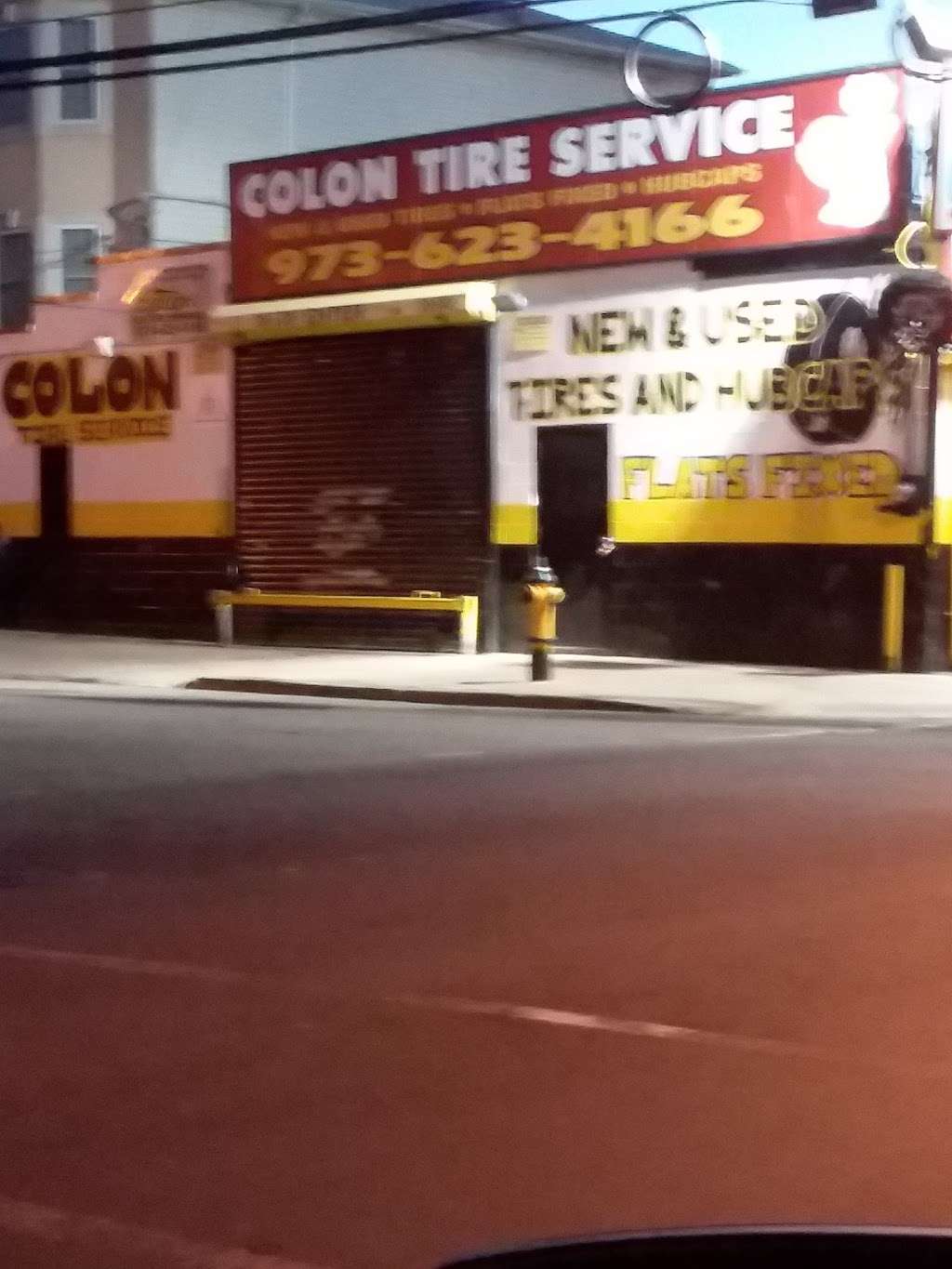 Colon Tire Services | 164 Orchard St, Newark, NJ 07102, USA | Phone: (973) 623-4166