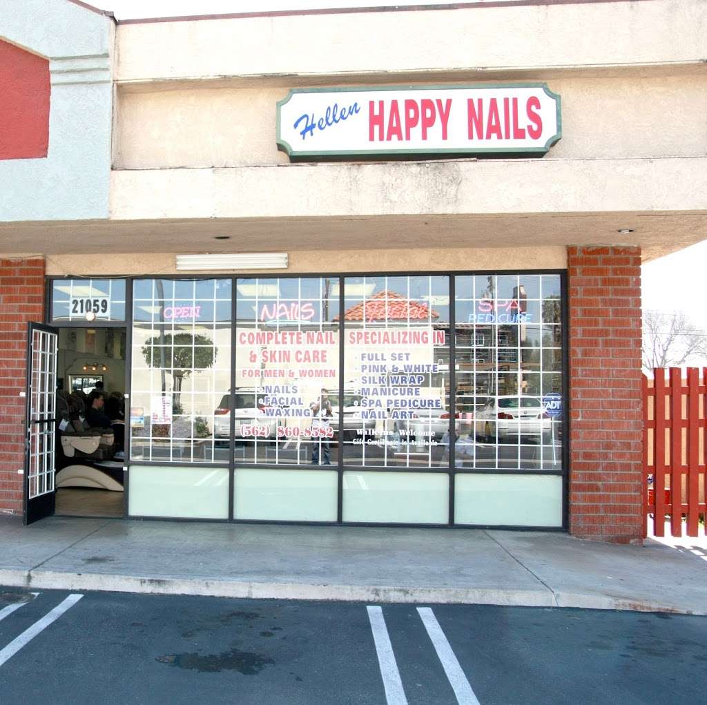 Hellen Happy Nails | 21059 Bloomfield Ave, Lakewood, CA 90715, USA | Phone: (562) 860-8582