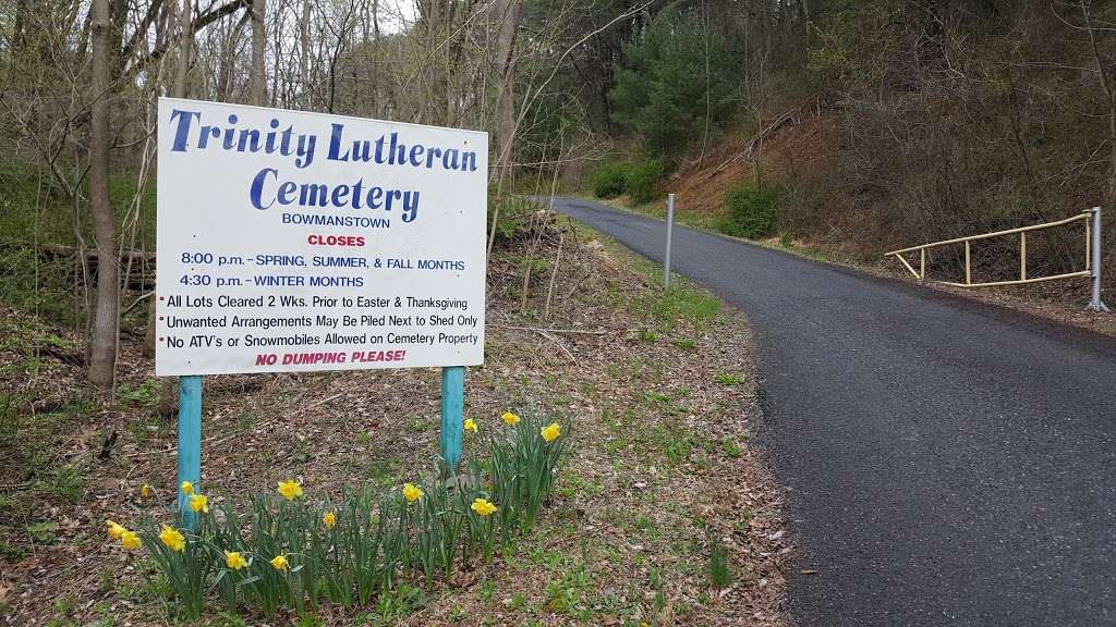 Trinity Lutheran Cemetery Bowmanstown | 365 Fireline Rd, Palmerton, PA 18071, USA