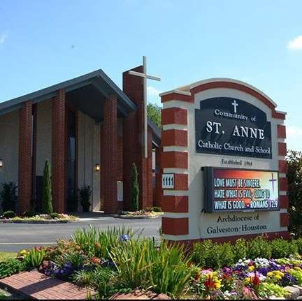 St Anne Catholic Church | Photo 1 of 10 | Address: 6675, 1111 S Cherry St, Tomball, TX 77375, USA | Phone: (281) 351-8106