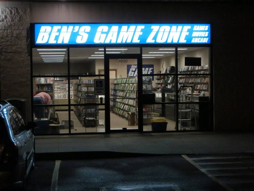 Ben's Game Zone Omaha Nebraska Games