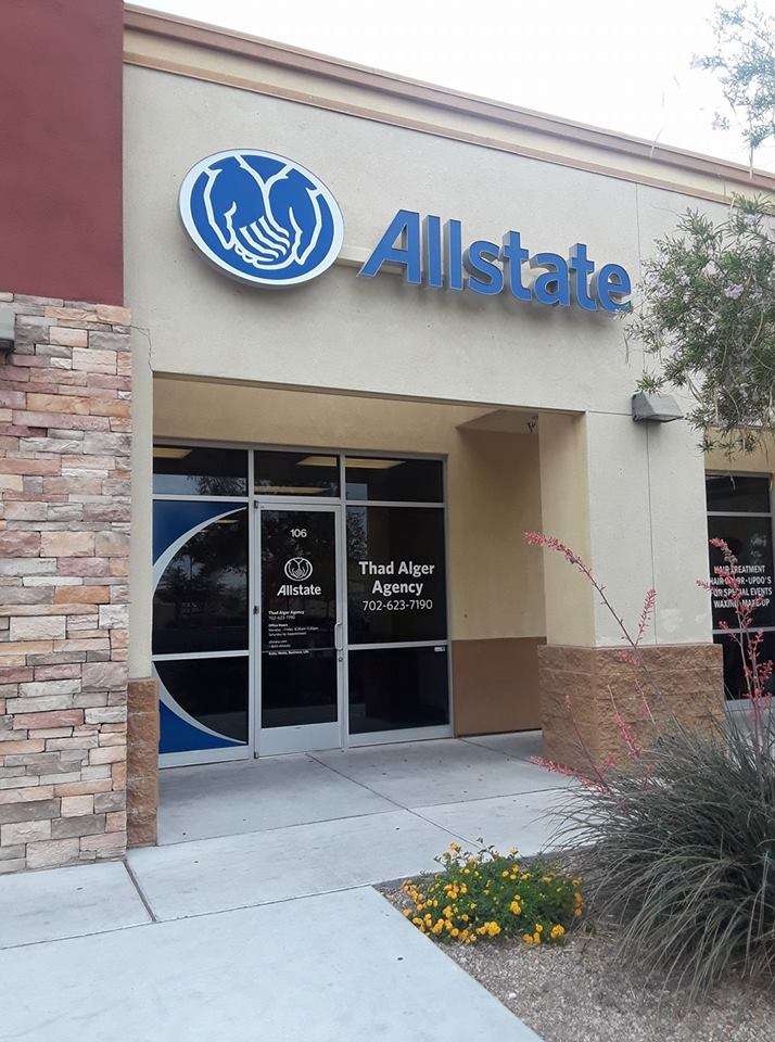 Allstate Insurance Agent: Thad Alger | 1835, 6355 N Commerce St #106, North Las Vegas, NV 89031, USA | Phone: (702) 623-7190