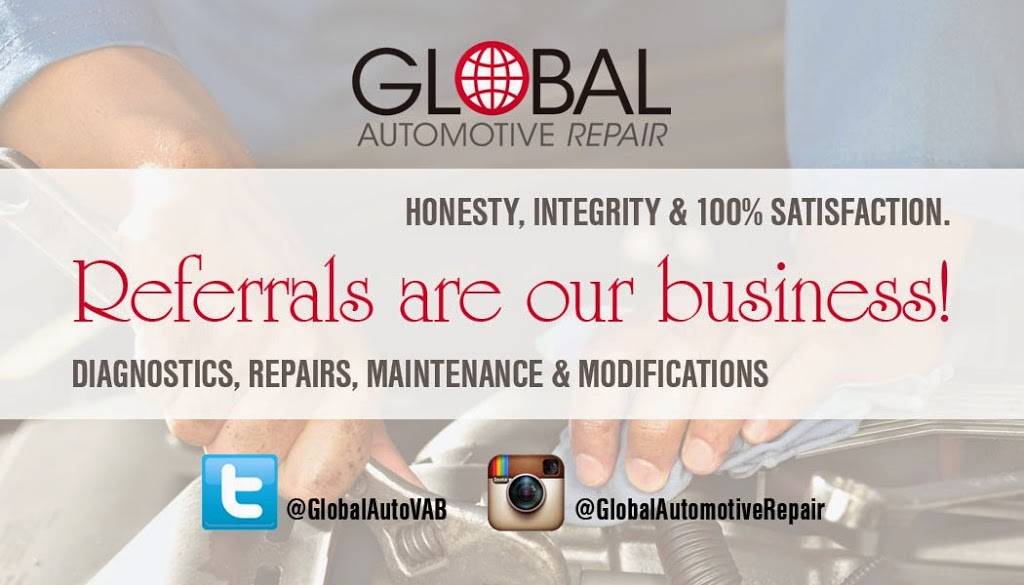 Global Automotive Repair | 2424 Castleton Commerce Way #425, Virginia Beach, VA 23456, USA | Phone: (757) 560-6093