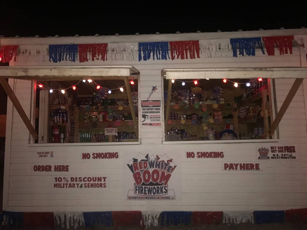 Red White & Boom Fireworks Nicoma Park | 11010 NE 23rd St, Nicoma Park, OK 73066, USA | Phone: (405) 651-6791