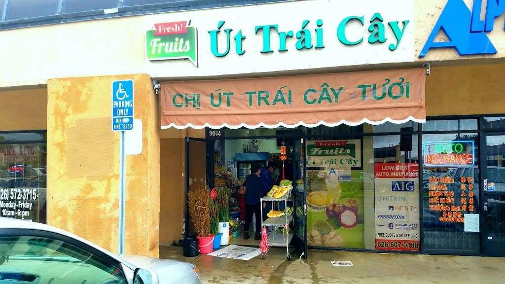 Ut Trai Cay Fresh Fruits | 9010 Garvey Ave Ste E, Rosemead, CA 91770 | Phone: (626) 569-9086