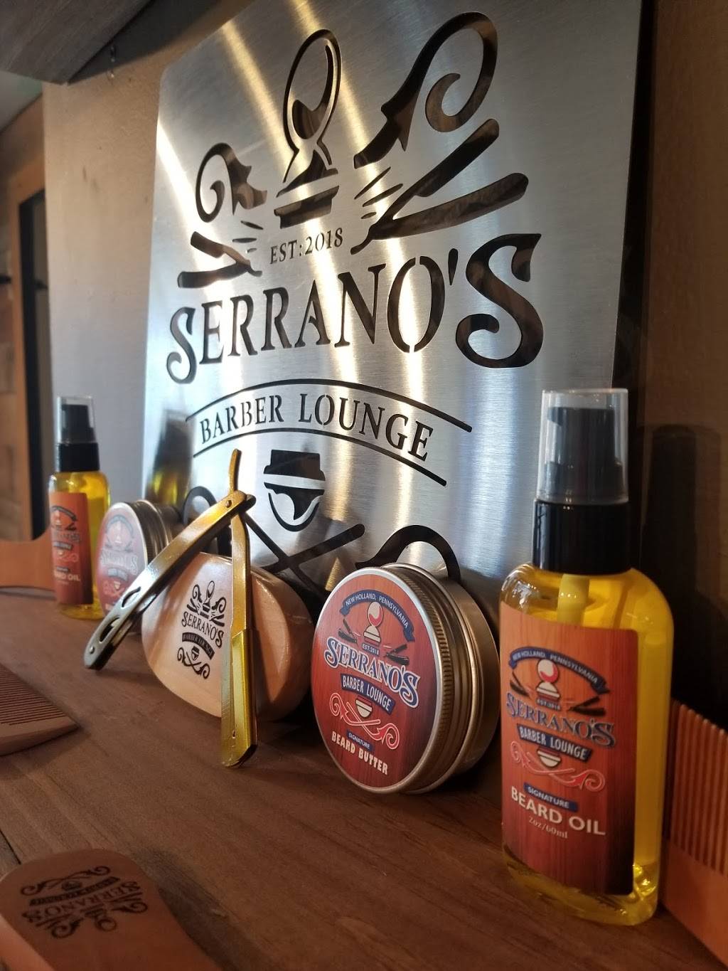 Serranos Barber Lounge | 127 E Main St, New Holland, PA 17557, USA | Phone: (717) 355-5002