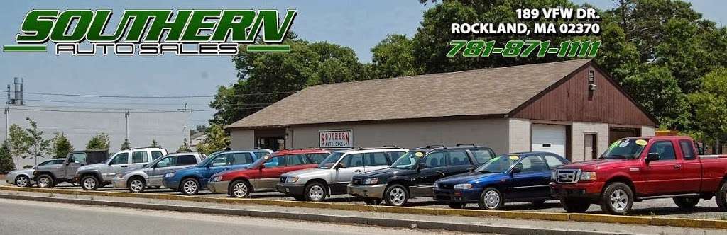 Southern Auto Sales | 189 VFW Dr, Rockland, MA 02370 | Phone: (781) 871-1111