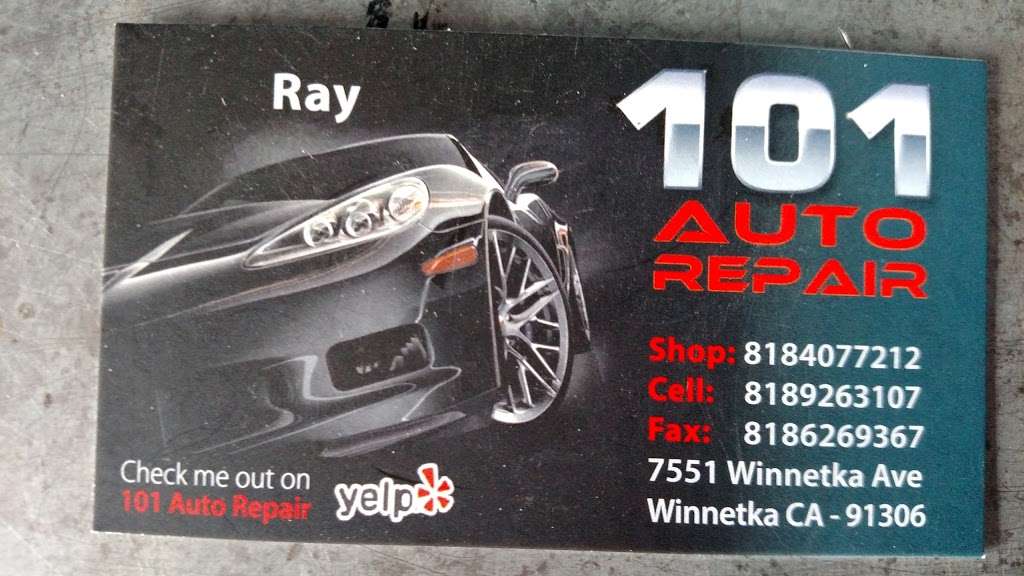 101 Auto Repair | 7551 Winnetka Ave, Winnetka, CA 91306, USA | Phone: (818) 407-7212