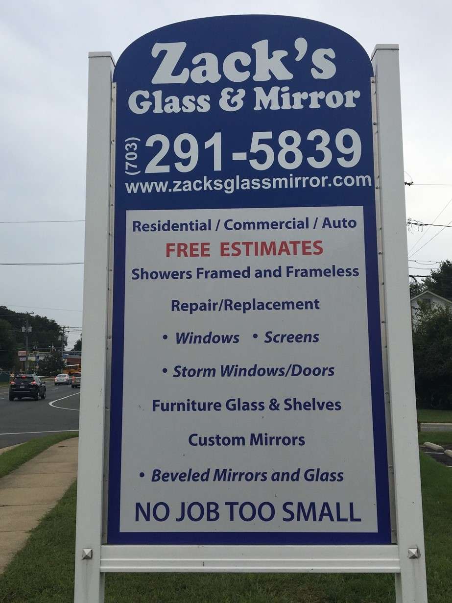 Zacks Glass and Mirror | 17944 Main St, Dumfries, VA 22026 | Phone: (703) 291-5839