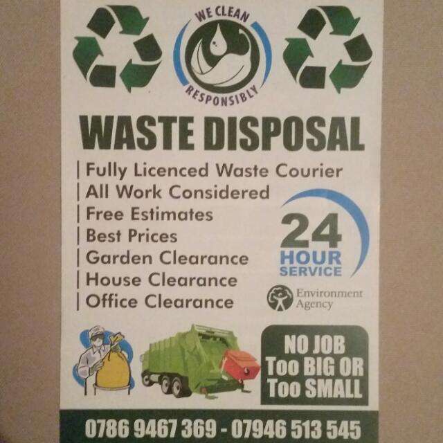 Jrj waste disposal | 102 Empress Ave, London E12 5EU, UK | Phone: 07869 467369