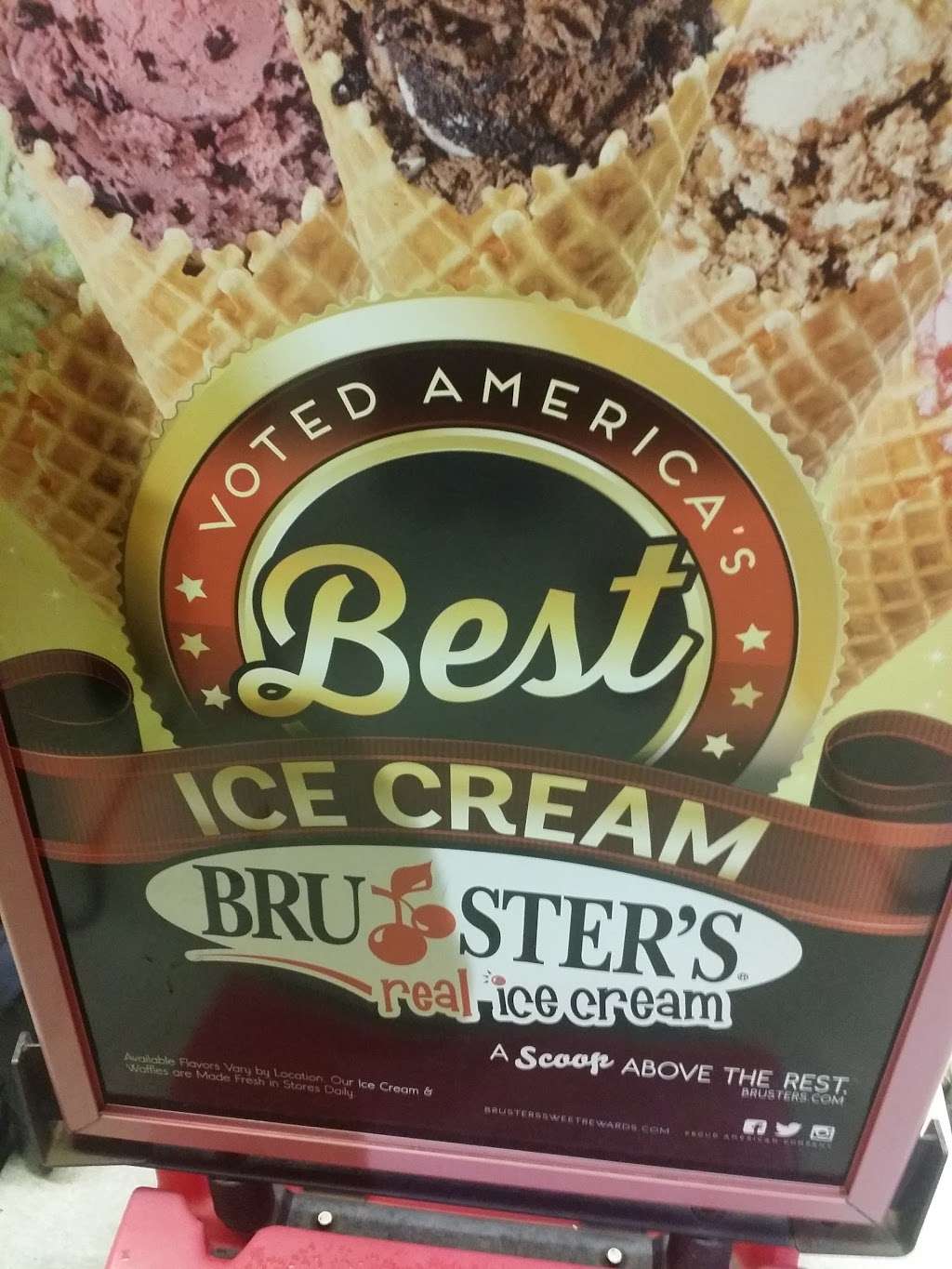 Brusters Real Ice Cream | 23825 Mervell Dean Rd, Hollywood, MD 20636, USA | Phone: (301) 373-5000