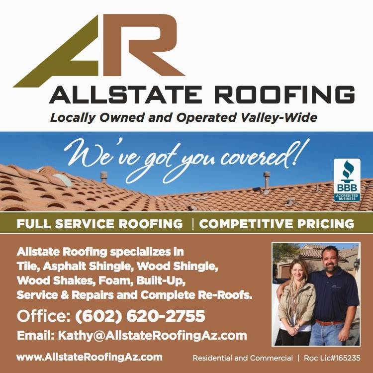 Allstate Roofing Inc. | 30521 N 126th Dr, Peoria, AZ 85383, USA | Phone: (602) 620-2755