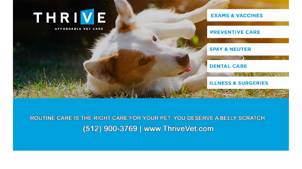 THRIVE Affordable Vet Care | 9722 Gaston Rd #175, Katy, TX 77494, USA | Phone: (281) 394-4702