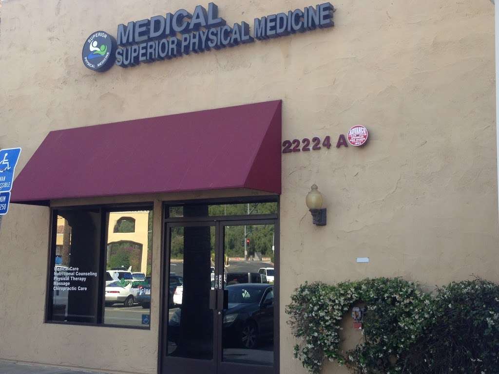 Superior Physical Medicine | 22224 La Palma Ave a, Yorba Linda, CA 92887, USA | Phone: (714) 692-7139