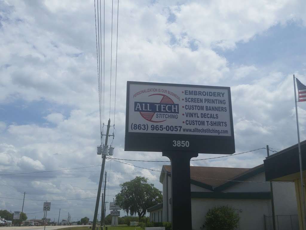 All Tech Stitching, LLC | 3850 Recker Hwy, Winter Haven, FL 33880, USA | Phone: (863) 965-0057