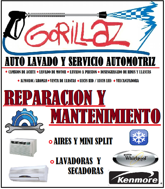 GORILLAZ car Wash Y Serv Automotriz | Calle Arteaga 6530, Pena Benavides, 88140 Nuevo Laredo, Tamps., Mexico | Phone: 867 171 6745