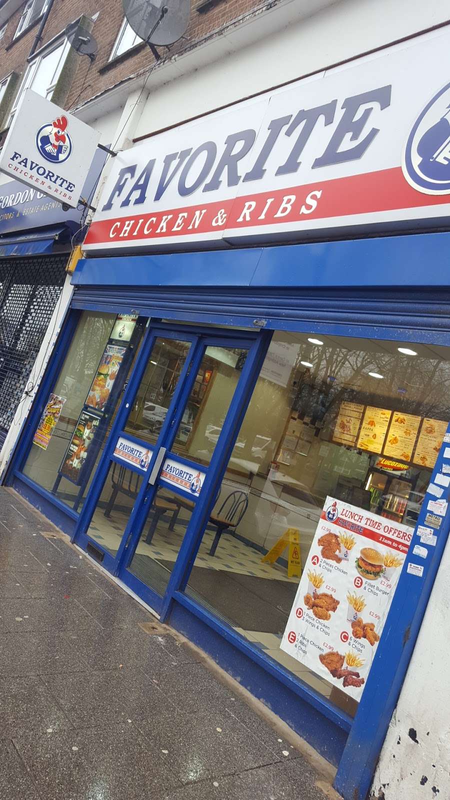 Favorite Chicken & Ribs | 28 Central Parade, New Addington, Croydon CR0 0JB, UK | Phone: 01689 843188