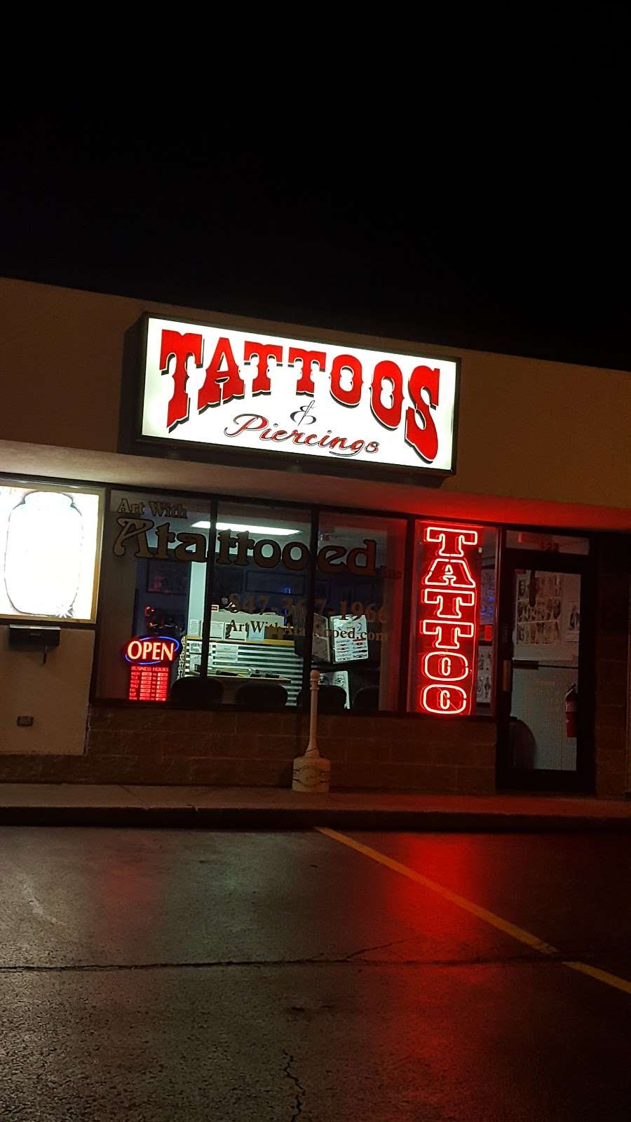 Art With Atattooed Inc | 122 Peterson Rd, Libertyville, IL 60048 | Phone: (847) 367-1966