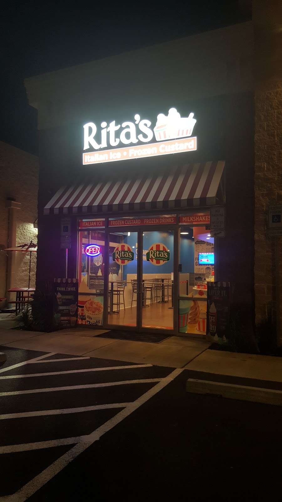 Ritas Italian Ice & Frozen Custard | 220 Mountain Rd, Fallston, MD 21047, USA | Phone: (410) 877-9300