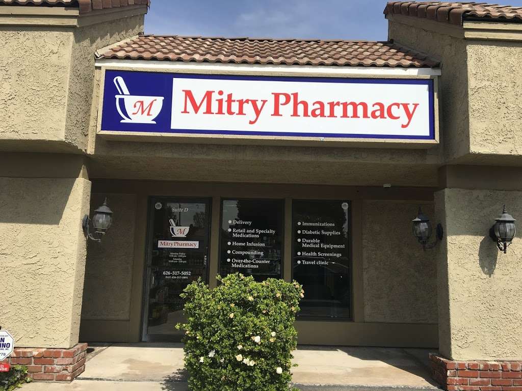 Mitry Pharmacy | 145 E Duarte Rd suite d, Arcadia, CA 91006, USA | Phone: (626) 317-5052
