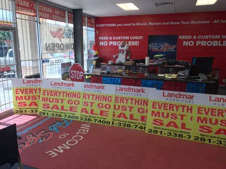 Fab Signs | 9922 North Fwy, Houston, TX 77037, USA | Phone: (713) 322-7446