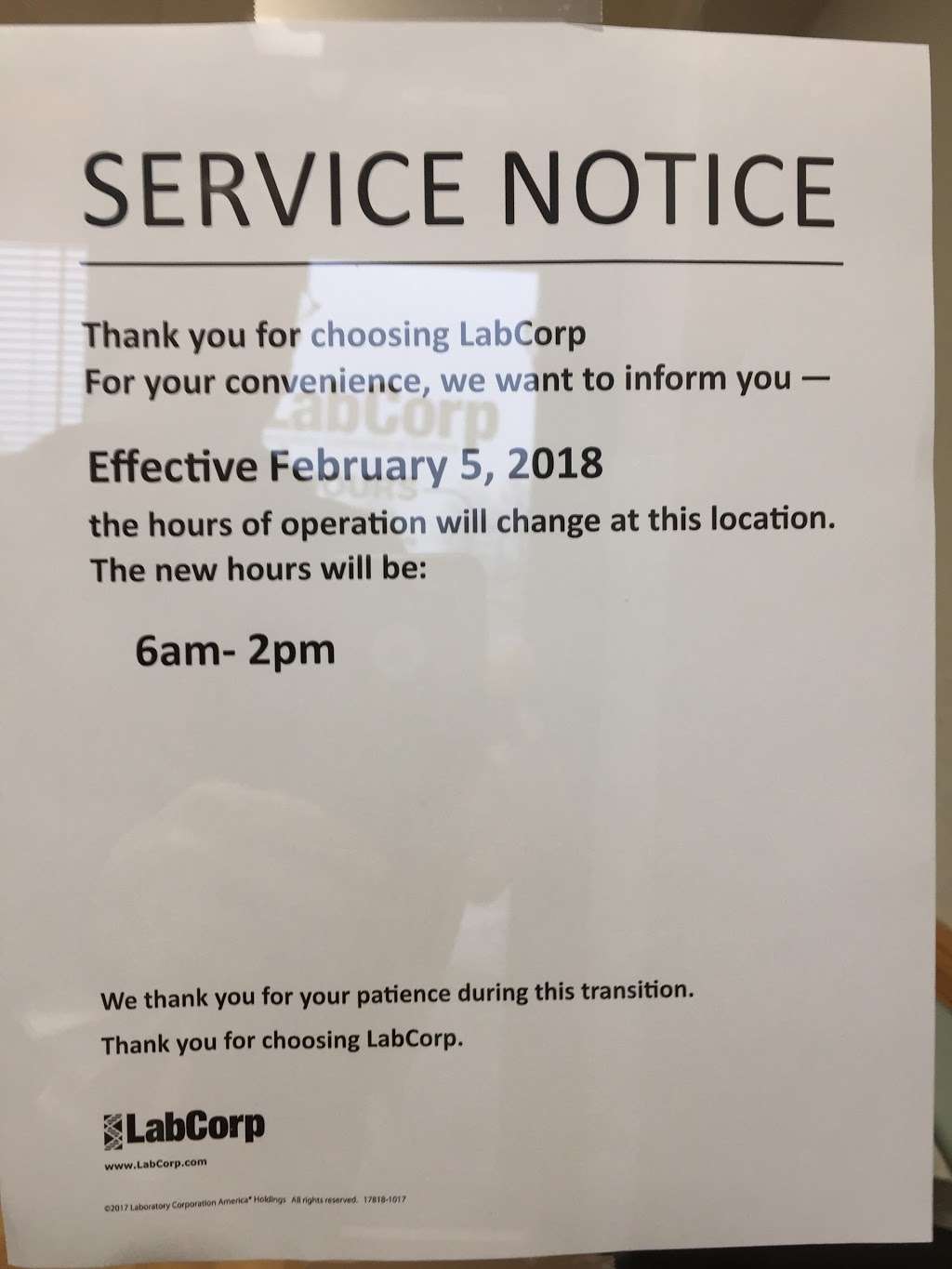 LabCorp | 17252 N Village Main Blvd #17, Lewes, DE 19958, USA | Phone: (302) 313-5413