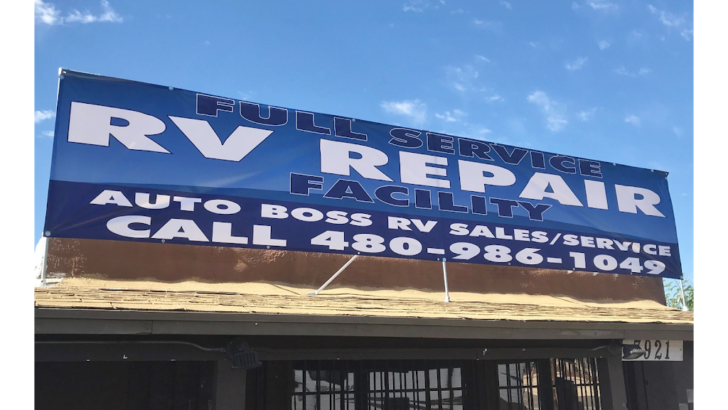Auto Boss RV Service & Hitch Shop | 7921 E Main St, Mesa, AZ 85207, USA | Phone: (480) 283-4320