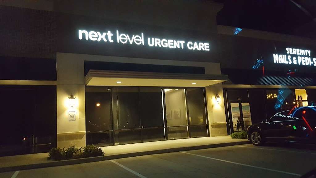 Next Level Urgent Care | 10705 Spring Green Blvd #600, Katy, TX 77494, USA | Phone: (281) 783-8162
