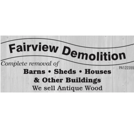 Fairview Demolition | 1045 Hopewell Rd, Oxford, PA 19363, United States | Phone: (717) 475-7929