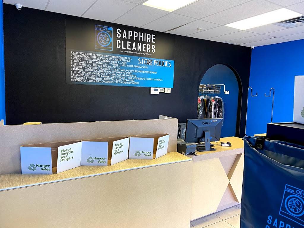 Sapphire Cleaners | 18708 Hufsmith - Kohrville Rd #400, Tomball, TX 77375, USA | Phone: (281) 251-8383