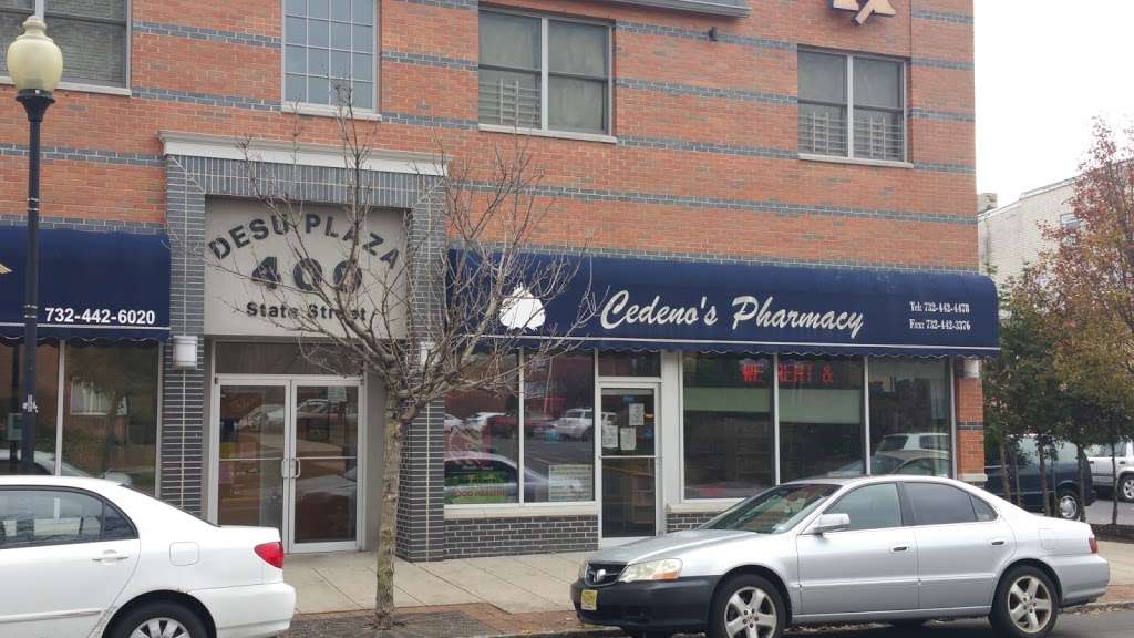 Cedenos Pharmacy | 400 State St, Perth Amboy, NJ 08861 | Phone: (732) 442-4478