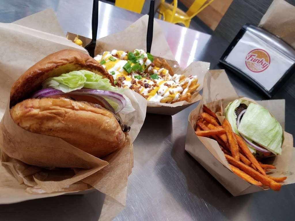 Funky Fries and Burgers | 1480 Jamacha Road #203, El Cajon, CA 92019, USA | Phone: (619) 328-5959