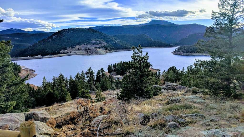 Gross Reservoir Parking Lot | 6950 Gross Dam Rd, Boulder, CO 80302, USA Gross Reservoir Parking Lot | 6950 Gross Dam Rd, Boulder, CO 80302, USA