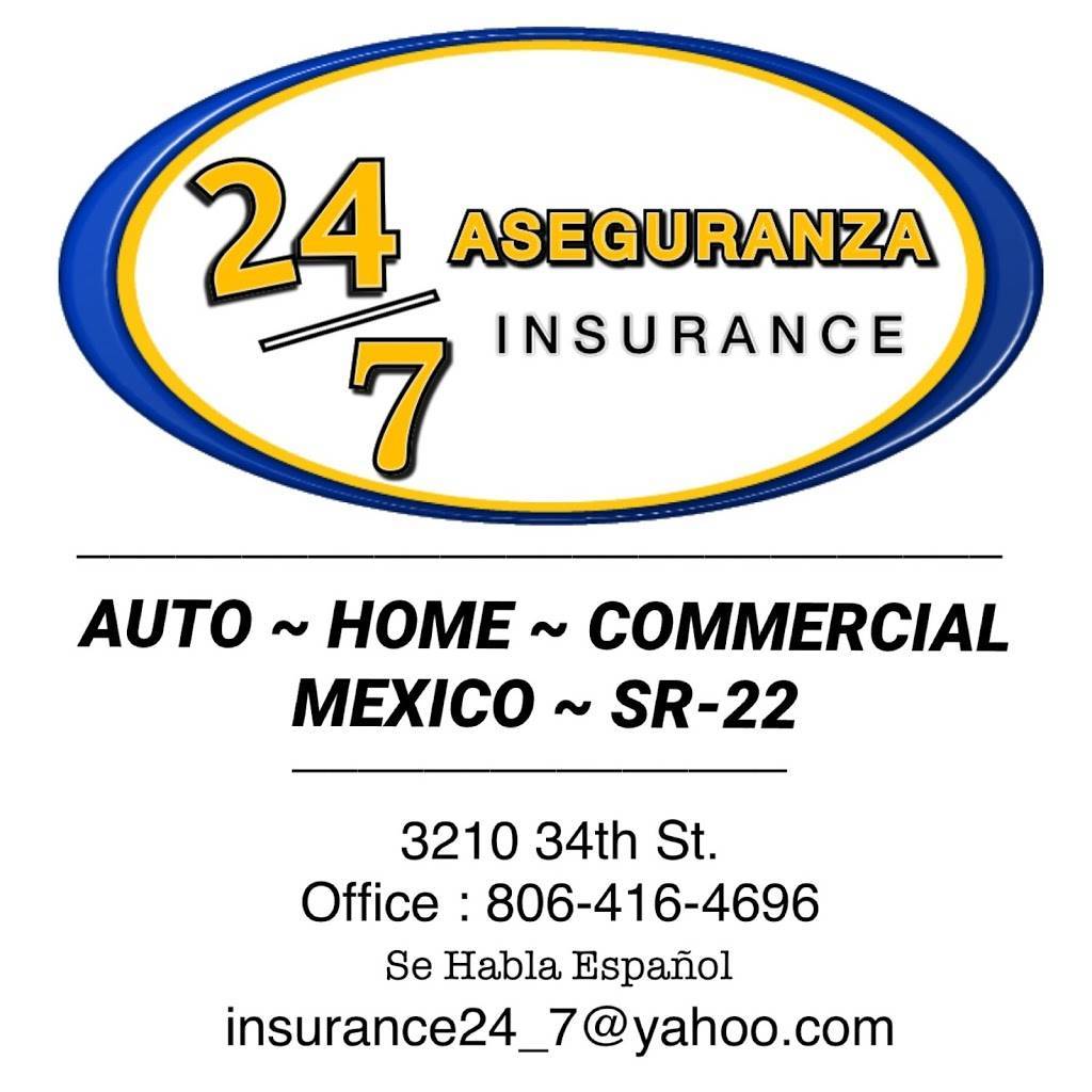 24/7 Insurance Agency LLC | 3210 34th St, Lubbock, TX 79410, USA | Phone: (806) 416-4696