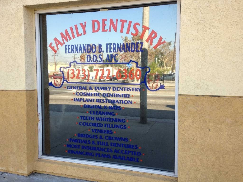 Dr. Fernando B. Fernandez, DDS | 5740 E Olympic Blvd, Commerce, CA 90022, USA | Phone: (323) 722-6360