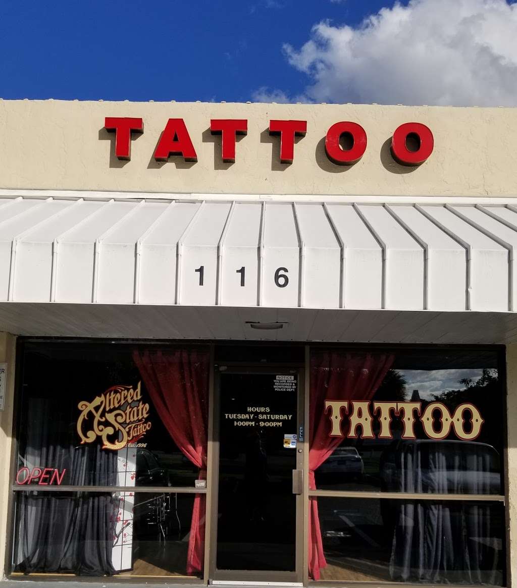 Altered State Tattoo | 10114 S Military Trail #116, Boynton Beach, FL 33436, USA | Phone: (561) 806-5853