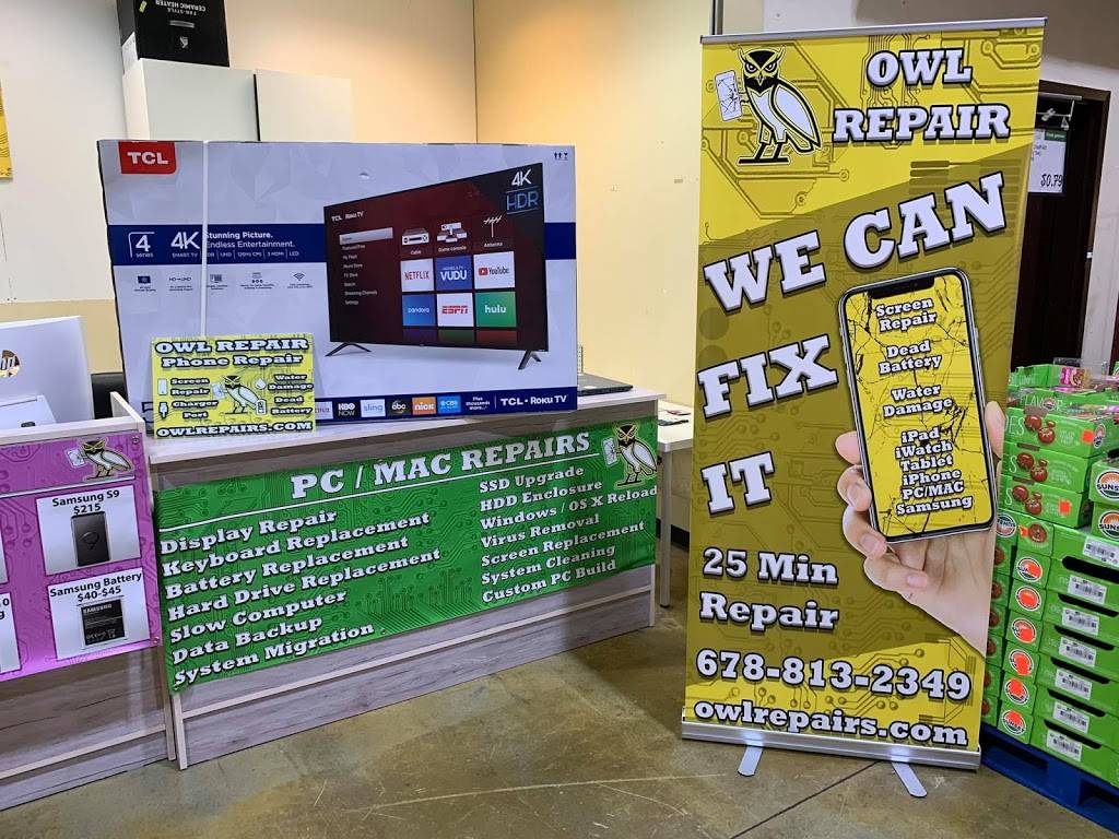 Owl Repair Atlanta iPhone Repair | 6035 Peachtree Rd BLDG B Suite 6, Atlanta, GA 30360, USA | Phone: (404) 585-8427