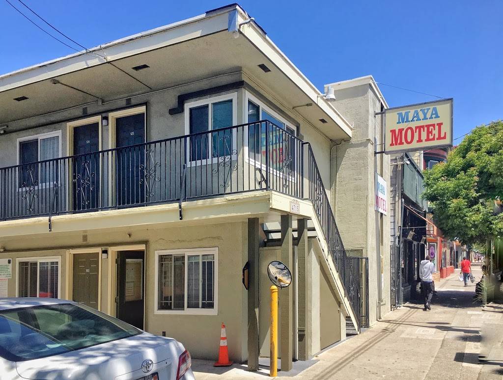 Maya Motel | 4715 Telegraph Ave, Oakland, CA 94609, USA | Phone: (510) 654-5850